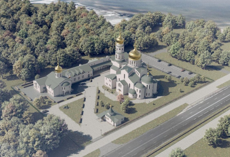 Идет проектирование храмового комплекса на улице Адмирала Черокова